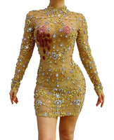 Bloody Gold Sabrina dress