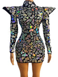 Toni remix reflect Dress