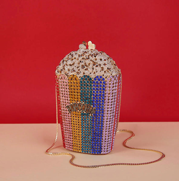 Colored Iced Popcorn Purse