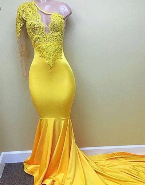 Custom yellow dress (can 3-4 weeks to deliver) CONTACT US: MYBESTFASHIONDEALS.CO@GMAIL.COM for custom color or sizes bigger then XL