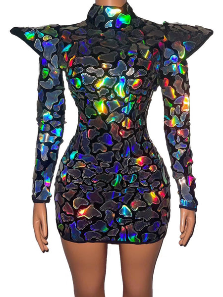 Toni remix reflect Dress