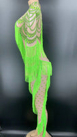 Green Neon Bodysuit