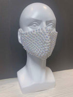 White pearl Mask