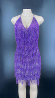 IDLE Purple dress