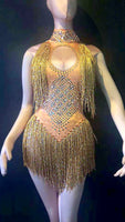 Show leotard Gold