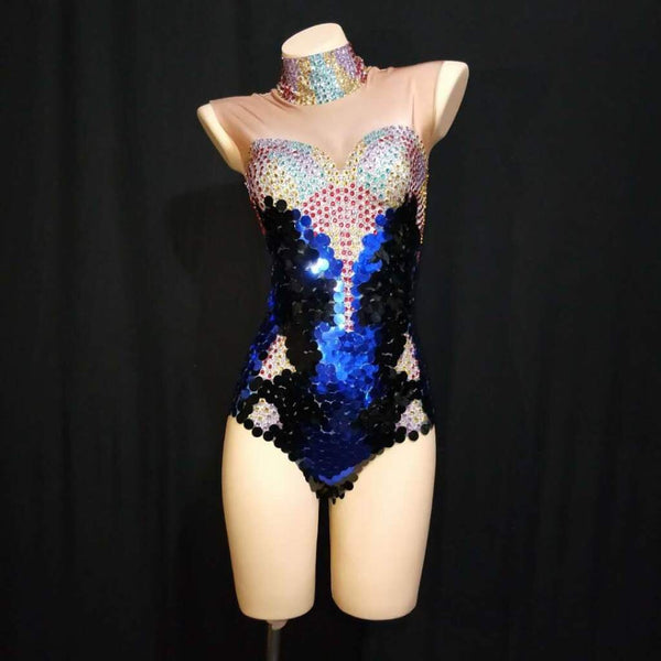 Mermaid scale Leotard