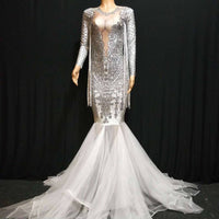 ALYONA wedding dress Silver