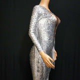 ALYONA wedding dress Silver