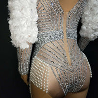 Pearl Armor silver Leotard